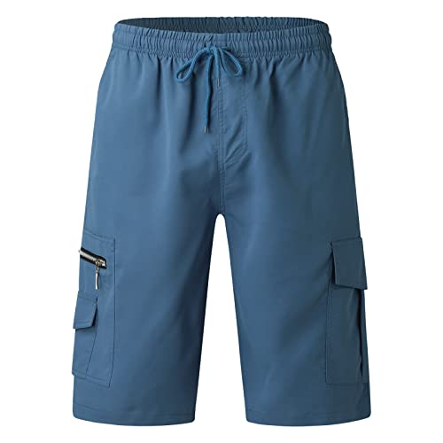 Tactical Cargo Workout Shorts For Men Quick Dry Outdoor Hiking Combat Short Multi Pockets A0515 #TOP3