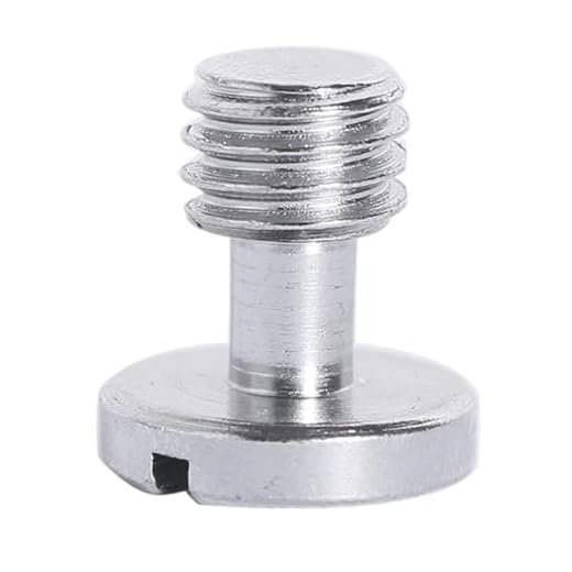 Edelstahl 3/8 Zoll Schnellspannschrauben Stativschraube für Kamera und DSLR Zubehör Schraubenadapter