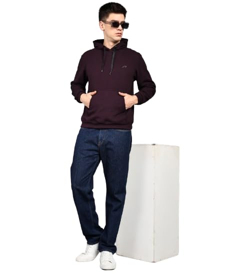 ellipse Full Sleeves Winter Jacket for Men | Regular Fit Fleece Zipper Hoodie Jacket/Sweat Shirt | Dragon Print On Back Side-picture-36