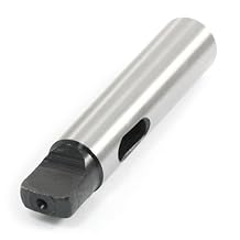 MT1 to MT2 Morse Taper Adapter Arbor Drill Sleeve Reducing for Lathe Milling Part, 92mm Length