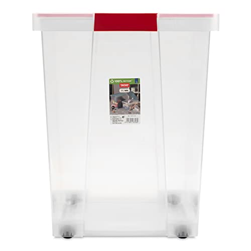 Tatay Scatole con Coperchio, Capacità 60L, con