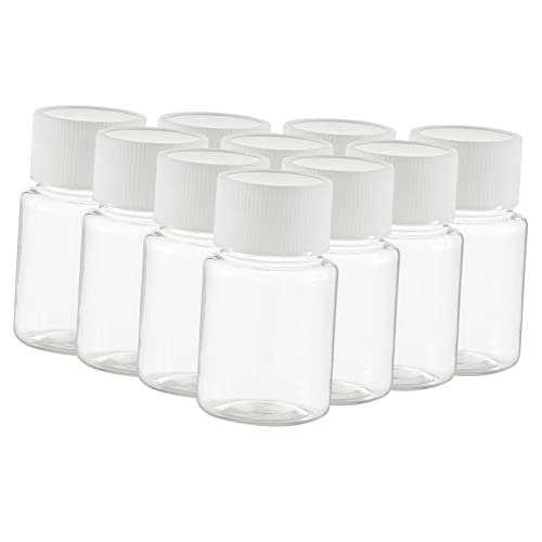 HONMEET 10個旅行用液体ボトル 注ボトル 携帯便利 ペット製 シャンプー コスメ 詰め替え容器 繰り返し使用可能 出張 キャンプに適したポータブル