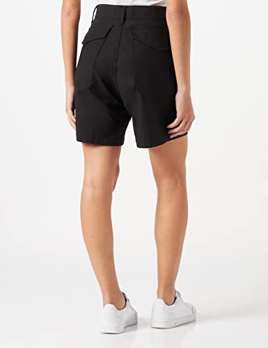 G-STAR RAW Women's 3D Fatigue Shorts, Nero (dk