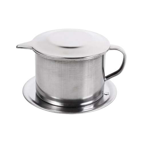Filtro de goteo de café, taza infusora de acero inoxidable de viaje, cafetera vietnamita portátil para casa, oficina, campamento (70 ml) Filtro de goteo de café, taza infusora de acero inoxidable de viaje, cafetera vietnamita portátil para casa, oficina, campamento (70 ml)
