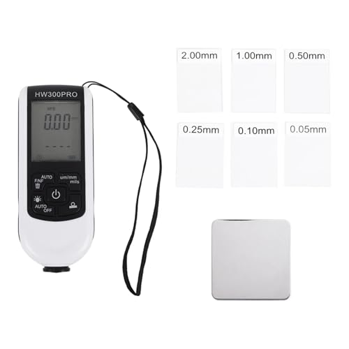 Medidor digital de grosor de pintura con pantalla retroiluminada miniatura 4