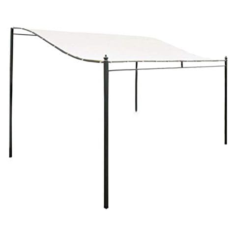 Hangarone Waterproof 300D Canvas Canopy Top Cover,Gazebo Roof Garden Replacement Canopy Top Tent Cloth For Outdoor Garden Patio Pavilion Sun Shade Cover