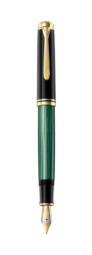 PELIKAN souveran M800 F 細字　スーベレーン M800 PELIKAN Souverän® M800 Black-Green - TY Lee Pen Shop - TY