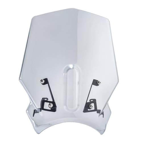 �o�C�N�p�X�N���[�� ���[�^�[�o�C�U�[ CB125R�p CB250R�p CB300R�p 2018 2019 2020 2021 2022 2023 2024 �I�[�g�o�C�_�u���o�u�����h�E�C���h�X�N���[���f�t���N�^�[�o�C�U�[(Light Smoke)