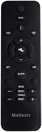 Remote for Philips Soundbar HTL2101A/F7 HTL2111A/F7 HTL2160/F7 /F7996510059695 HTL996580004176 HTL1170BF7 HTL1170B/F7 HTL1177BF7 HTL1177B/F7 RT996580004176