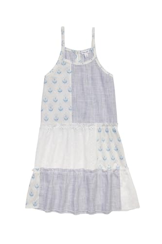 Splendid Girls Clothes for Kids | Ocean Cottage Patchwork Dress | Ocean Cottage | Size 10