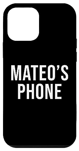 Mateo's Phone �u���b�N �z���C�g ���O Mateo �X�}�z�P�[�X iPhone 12 mini �p