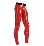 Ce pantalon en latex est 100% latex naturel et a une épaisseur de 0,4 - 0,6 mm, il se sent comme votre deuxième peau!