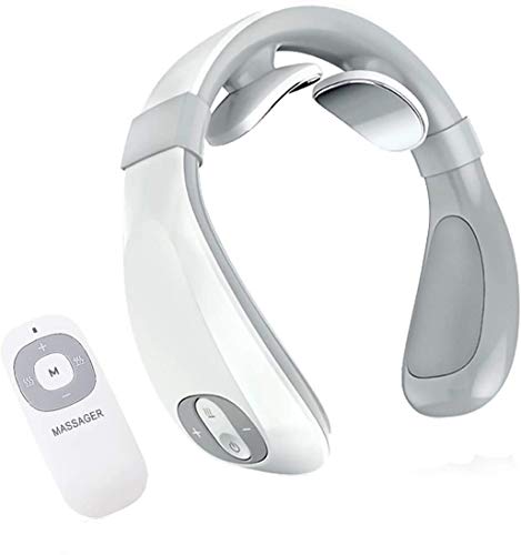 Preisvergleich Produktbild Nackenmassagegerät, intelligent, tragbar, mit Wärme, Halswirbelmassage, elektrisch, zur Entspannung und Linderung von Schmerzen im Haus, im Büro