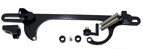 HotRod99 Throttle Cable Bracket Billet Aluminum Black Anodized for 4150 carburetors