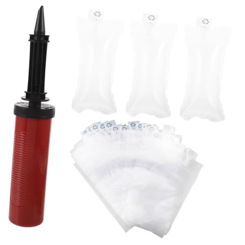 VILLFUL 1 Set Anti-pressure Inflatable Bag Plastic Packaging Bags Packing Air Bags for Shipping Clear Bookbag Inflatable Air Pillows Foam Pillows Anti-collision Pe Film White Plastic Bag