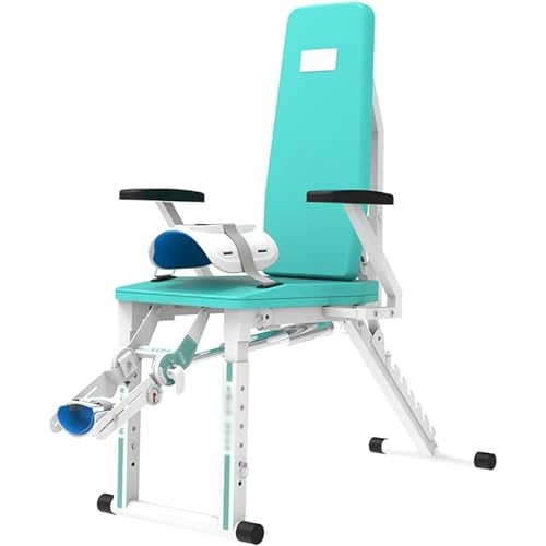 Image of Electric Knee Joint Rehabilitation Training Device, Lower Limb Postoperative Stretch Rehabilitation Training Device with Adjustable Backrest, -10 to 150 Angle Adjustment