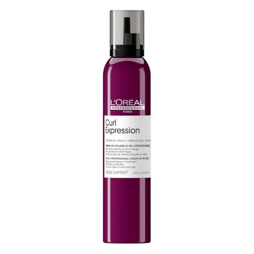 L'Oréal Professionnel Paris Crema-in-Mousse, Multi-Beneficio 10-in-1, Per Capelli Ricci e