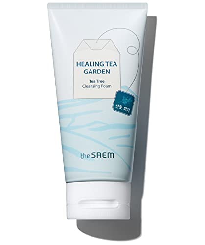 The Saem. Espuma Limpiadora Facial para las Pieles Grasas, con Extracto de Árbol de Té. Elimina el exceso de grasa. Espuma suave y rica. Contenido 150ml Cover