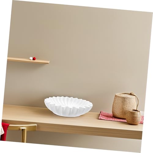 Joyero decorativo de resina blanco y organizador multiusos para entrada de casa o negocio 6