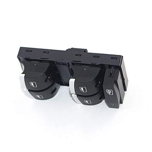 Bouton de commande du commutateur principal de fenêtre chrome pour Audi A3 8P A6 RS6 C6 Q6 2004 2005 2006 4F0 959 851H Cover