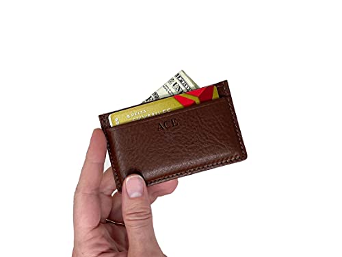 Slim Leather Card Wallet. Personalized Card Case. Monogram Card Holder. Credit Card Wallet. Custom Leather Card Holder. Handmade Leather Gift. For Men & Women. Gift Card Holder. Business Card. #TOP7