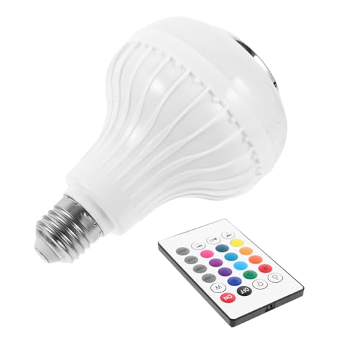 Veemoon Bombilla Led Inteligente Con Altavoz Compatible Con Alexa Rgb De Color