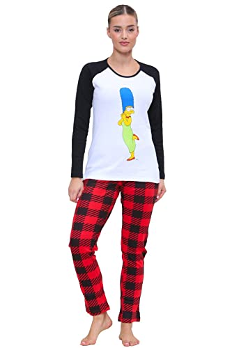 UC Matching Couple Christmas Pyjamas Set, Mens Womens Family Pjs, Homer & Marge Simpsons