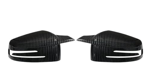 Coque rétroviseur carbone Mercedes W176 W204 W212 finition luxe