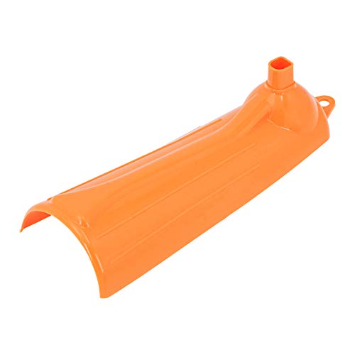 Funil de filtro de óleo HDBUBALUS sem gotejamento laranja flexível para troca de óleo compatível com