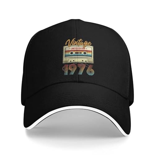 Chapeau d'extérieur 1976 casquette de baseball mixte pour le printemps