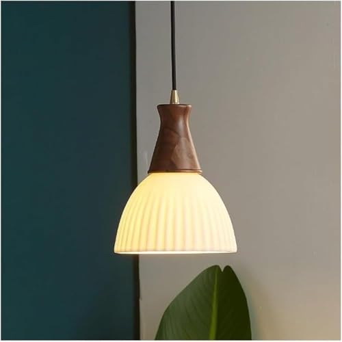 Lámpara colgante vintage de cristal y casquillo E27 para decoración Loft 4