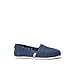 TOMS Navy Canvas Women's Classic 001001B07-NVY (Size: 8)