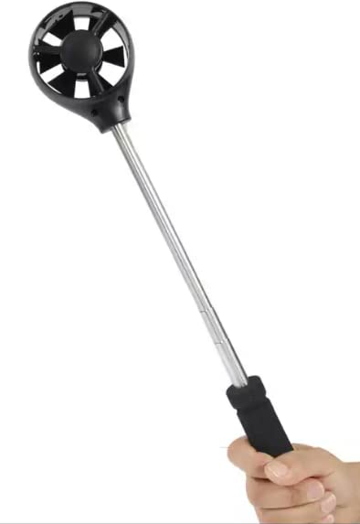 Wielofunkcyjny cyfrowy anemometr Cyfrowy wiatromierz Barometr GM8909