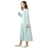 [ニッセン] マタニティルームウェア・パジャマ レディース 【マタニティウェア・授乳服】 275日パジャマ ロンパースにもなる２ＷＡＹマタニティワンピースパジャマ（産前・産後） ミント無地 マタニティL