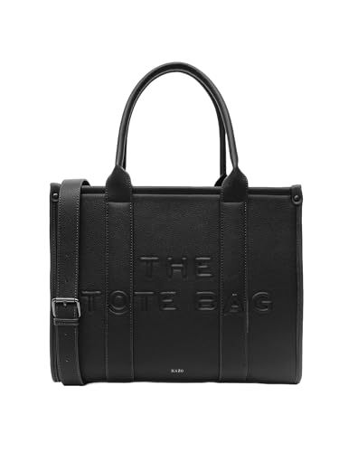 Image of Kazo Tote Bag 2Nd Edit | Premium Faux Leather Handbag with Durable Straps | Contemporary Structured Everyday Shopper