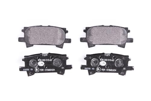 Plaquettes de frein HELLA 8DB 355 010-621 pour un freinage stable sur LEXUS