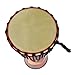 SUPVOX African Hand Drum Cover Tambourine Goat Skin Head Replacement Drum Skin Cover Easy to Store