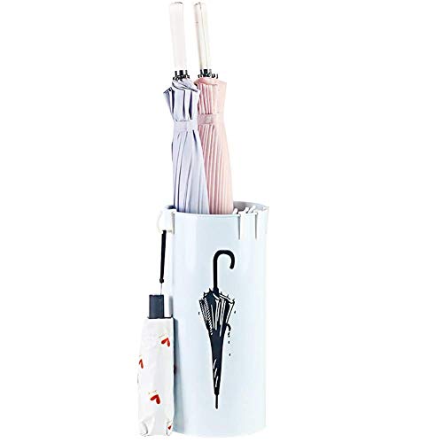 Porte-parapluie métal blanc pour garder votre entrée sèche et propre - 2
