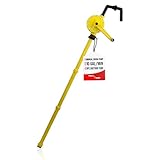 TERA PUMP Polypropelene Plastic Rotary 55 Gallon Drum Barrel Pump for water based solutions and all petroleum products