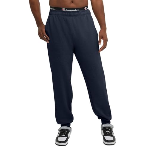Champion pantalon de jogging Powerblend homme noir en coton