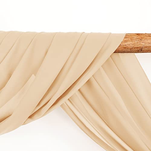 Tela de gasa para arco de boda LINXTAR 30'' x 18FT miniatura 3
