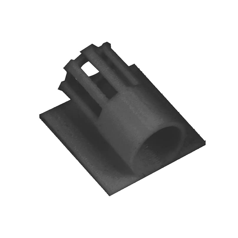 TYXTTGY 1 Pair Motor Seat Fixed Cover Mount for 131/716/8520/1020 Hollow Cup Brush Motor - 2 Channel Airplane Drone Part(Black for 131 Motor)