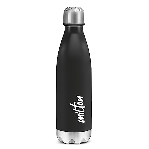 MILTON Shine 1000 Stainless Steel Water Bottle 875 ml, Single Wal...