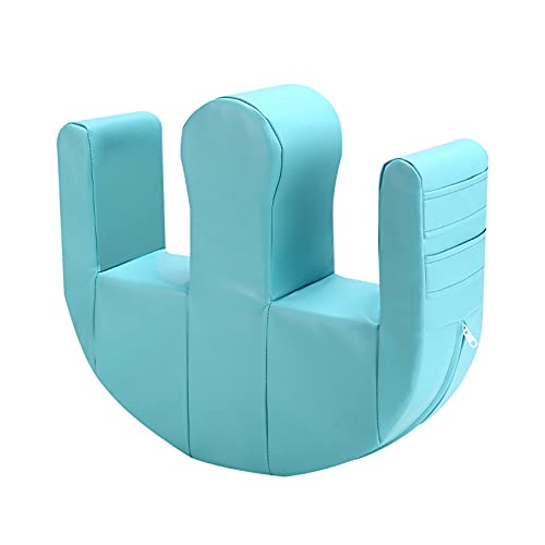 Tourner Dispositif, Anti-escarres, Coussin de Soins, Aide Assist pour Handicapés, Personne âgée et Les Hémiplégie à se Retourner, Dispositif de Retournement du Patient (Couleur : Bleu) Cover