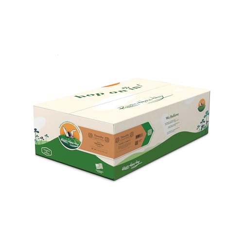 Rabbit Hole Hay - All Natural Timothy Hay Cubed Bites for Small Pets - 40 lb Box - High Fiber Nutrition