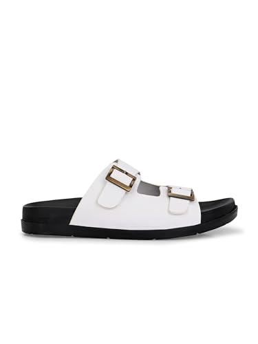 Image of San Frissco Men's Sandals with Open Toe Strap Slip On Chappal | Perfect Fit for Summer and Rainy Season Easy to Walk Slipper for Festive Occasion | Stylish Lightweight Trendy Floaters