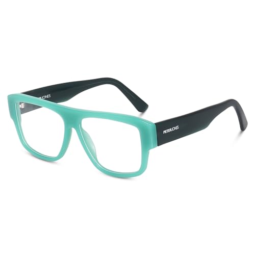 Image of Peter Jones Luxe I Pure Acetate I Oversized Large Size I Square Broad Frame I Spectacle Frame (U004)