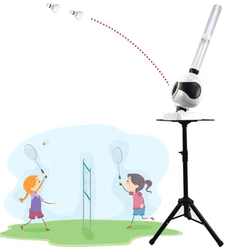 Machine de service de badminton pour progresser seul sans aucun partenaire - 2