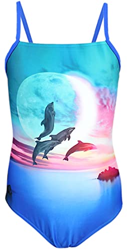 Aquarti Maillot de Bain Fille – Maillot de Bain Une Pièce pour Fille à Bretelles Fines,...