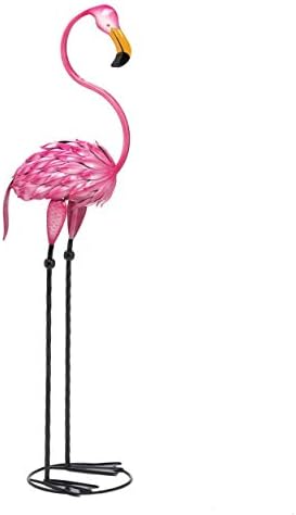 Accent Plus 57070079 Fabulous Flamingo Garden Statue, Pink